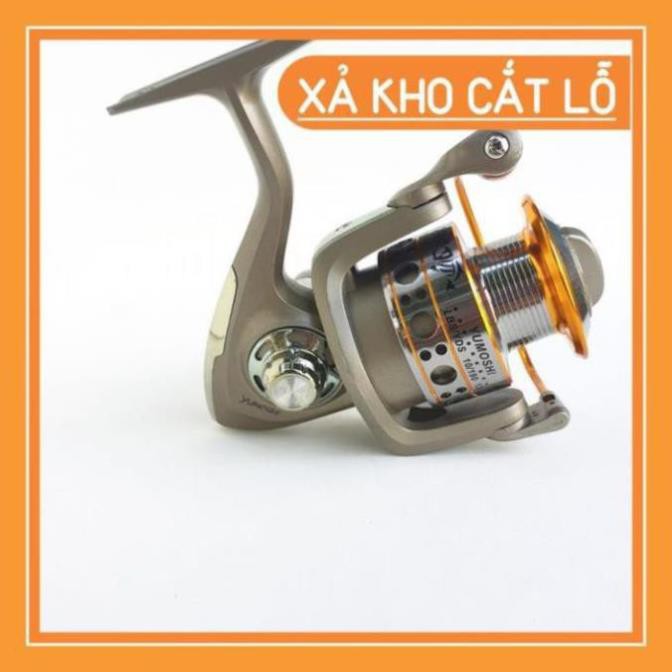 [SALE]  Máy Câu Cá Yomoshi LC Kim Loại 3000-7000 ( TẶNG CƯỚC CACBON SHIMANO ) MÁY CÂU CÁ MÁY ĐỨNG YOMOSHI LC