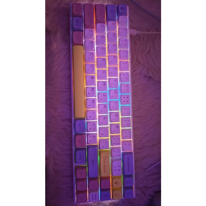 Bàn Phím Số 61 / 71 / 87 / 104 /108 pbt 60 / 61 / 64 / 68 keycap 60% 65% 85% Chất Lượng Cao