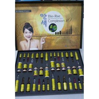 Bio-rae complexion 10 skin whitening 10 system