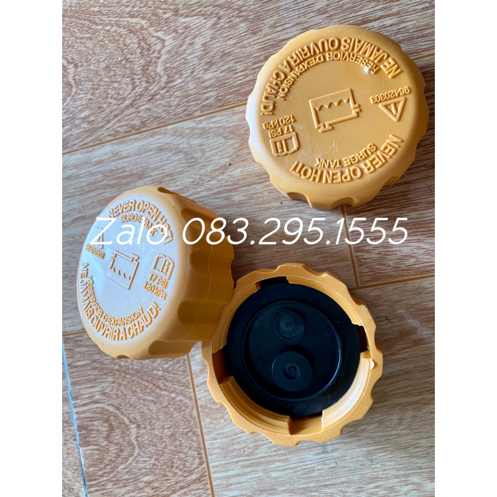 Nắp bình nước phụ Nubira ,Matiz , Lanos , Gentra  , Lacetti , xe dùng chung