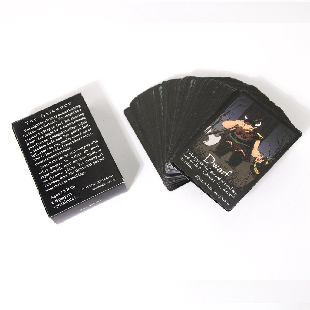 Bộ bài The Grimwood Card Game Nifoki