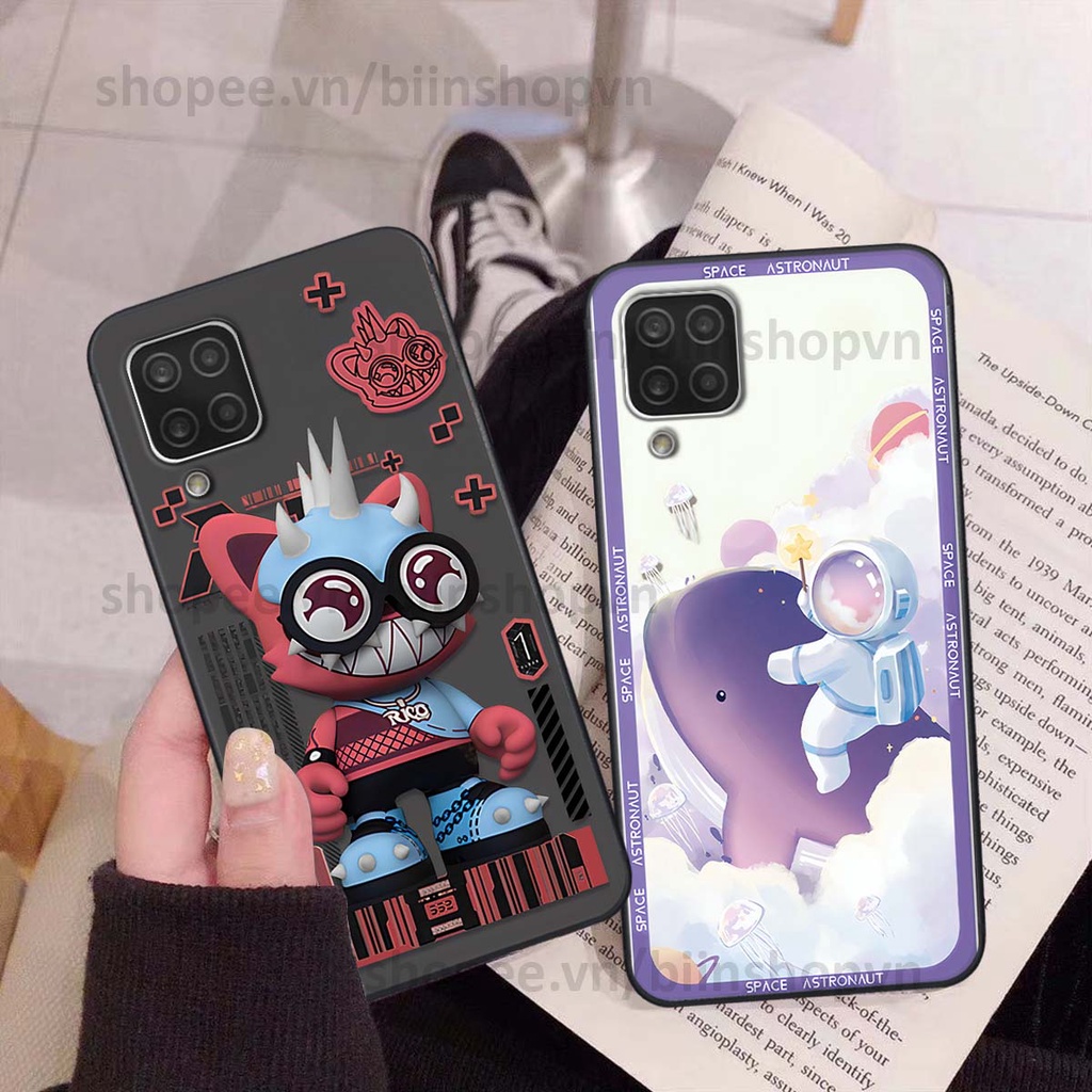 Ốp Samsung A12 / M12 phi hành gia vũ trụ space.x siêu đẹp, thời trang