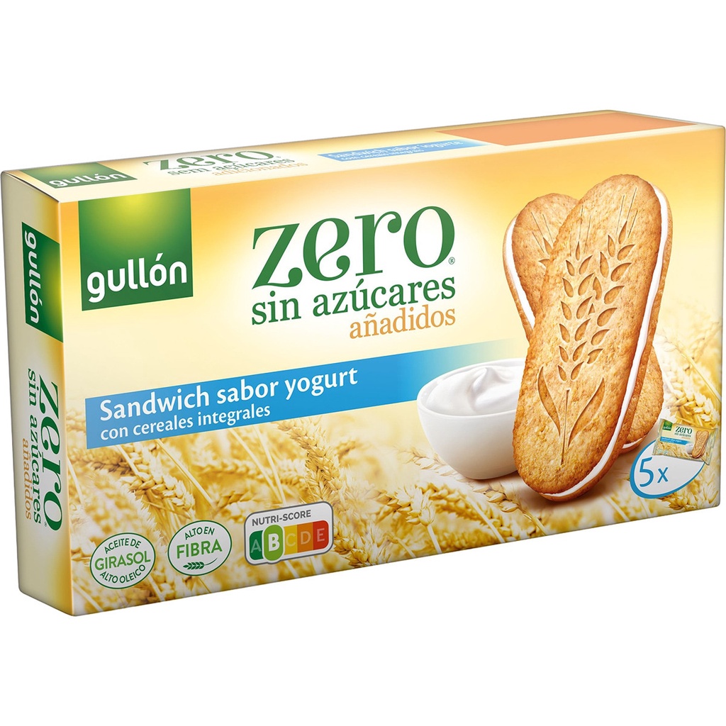 Bánh Gullon Không Đường Nhân Sữa Chua 220g