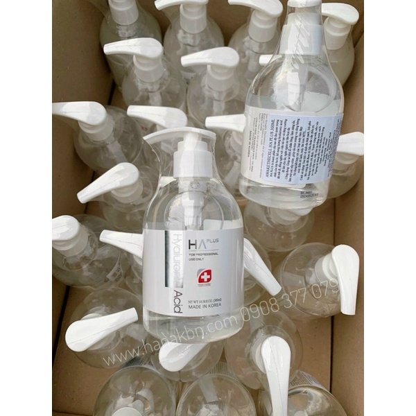 Serum HA Plus 300ml - Cấp Nước, Dưỡng Ẩm, Căng Bóng Da, Mờ Nếp Nhăn