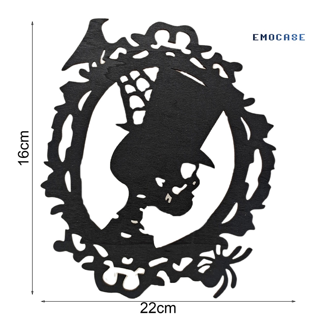 Biển Hiệu Treo Tường Trang Trí In Chữ Welcome / Dơi / Đầu Lâu Nhiều Kiểu Độc Đáo Cho Tiệc Halloween