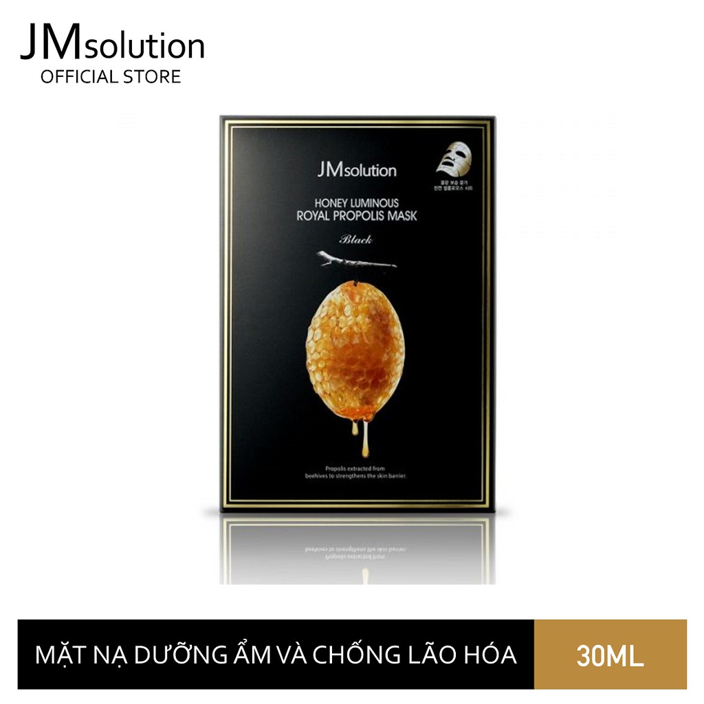 Mặt nạ sáp ong Jmsolution Honey Luminous Royal Propolis Mask 30ml