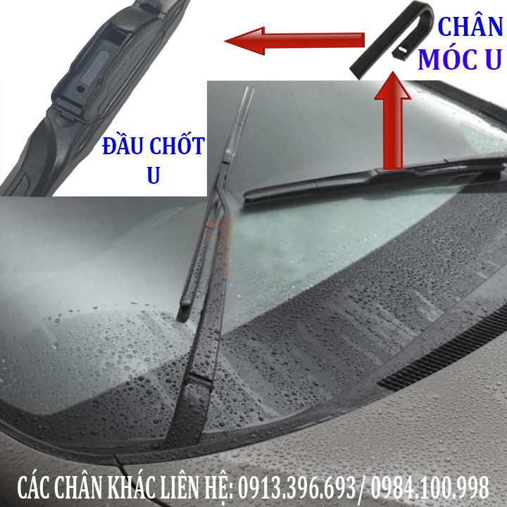 Gạt mưa ô tô Nano cao cấp Chevrolet, Daewoo (Bộ 2 thanh): Cruze-Aveo-Captiva-Trax-Spark-Lacetti-Gentra-Lanos-Matiz,...