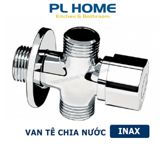 Van T cầu chia nước LINAX, có khóa vặn điều áp, đầu ren tiêu chuẩn 21mm kết nối thiết bị vệ sinh