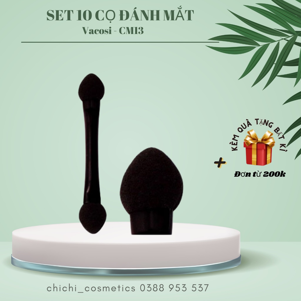 [CM13 - AUTH] Cọ mắt Vacosi Mousse cán đen