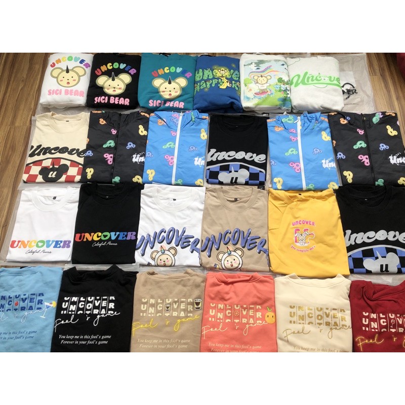 Áo thun-Áo khoác đa sắc màu Uncover | BigBuy360 - bigbuy360.vn