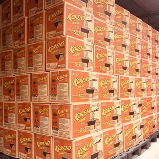 MÌ KORENO (10 GÓI X 100 GRAM) - MẪU MỚI VỊ BÒ CAY - VỊ KIM CHI