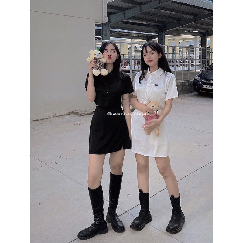 set "Clara" áo/váy black | BigBuy360 - bigbuy360.vn