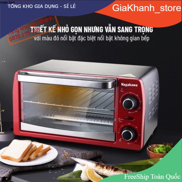 Lò Nướng Điện Đa Năng Nagakawa NAG3210 Chính Hãng Bảo Hành 12 Tháng