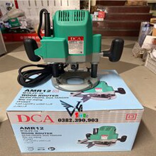 Máy phay gỗ 1600w dca amr12 - máy soi gỗ 1600w