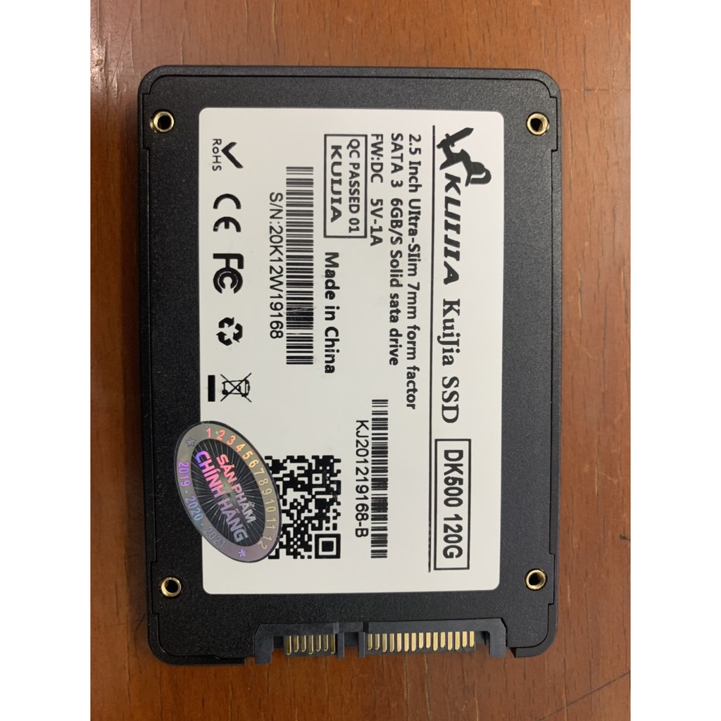 Ổ cứng gắn trong kuijia SDD SSD 240GB - 120GB hàng new, chính hãng . Bảo hành 36 tháng 1 đổi 1 | BigBuy360 - bigbuy360.vn