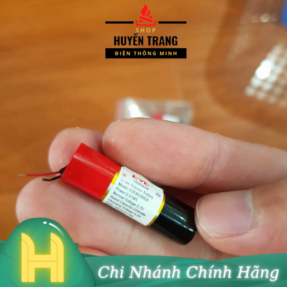 Pin 3.7V 220mAh cho các thiết bị các loại pin trụ cho bút cảm ứng ghi âm camera - Huyền Trang Shop
