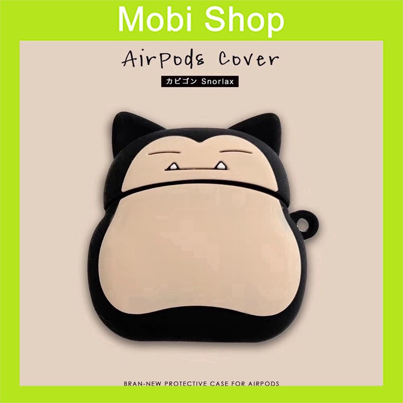 Airpods case Vỏ Bao Airpods 1/2 Gấu Pokemon - Case Đựng Tai Nghe không dây i11, i12, i13