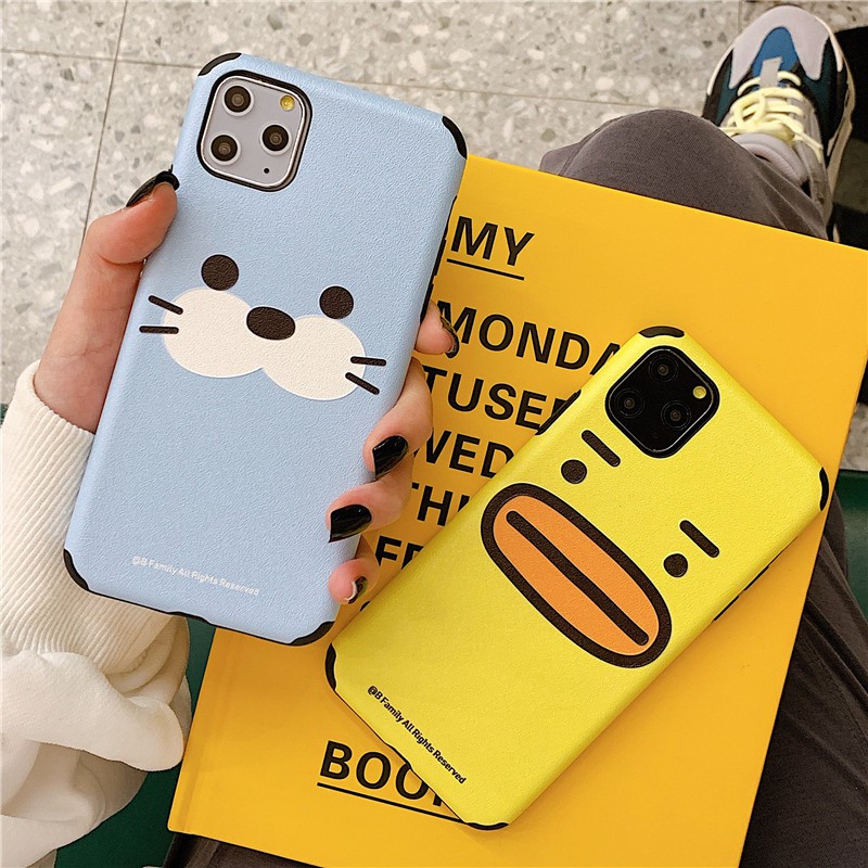 Ốp Điện Thoại Silicon Mềm Hình Vịt / Mèo Đáng Yêu Cho Iphone 11 | BigBuy360 - bigbuy360.vn