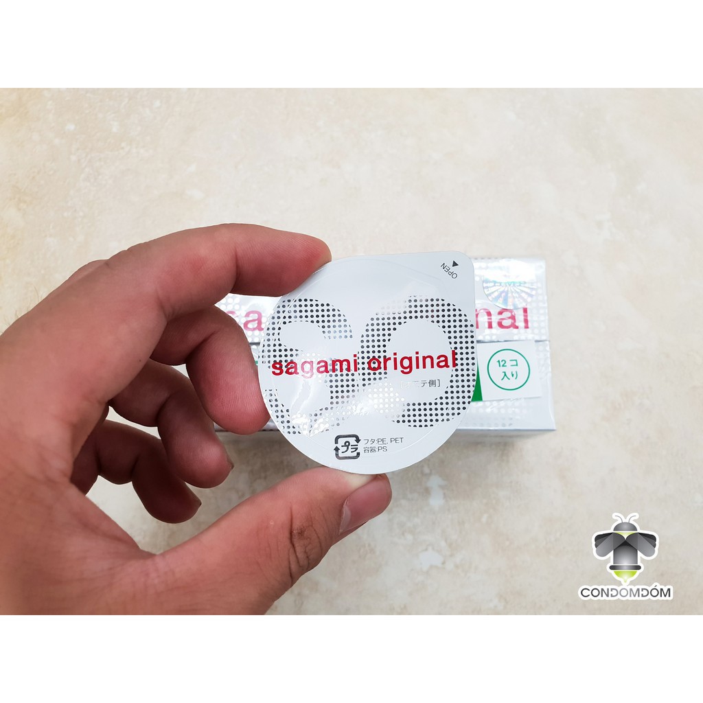 Bao cao su Sagami 0.02 - 1 chiếc