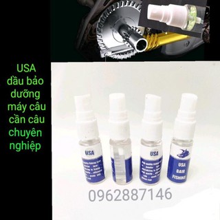 dầu mỡ bảo dưỡng máy câu cần câu USA