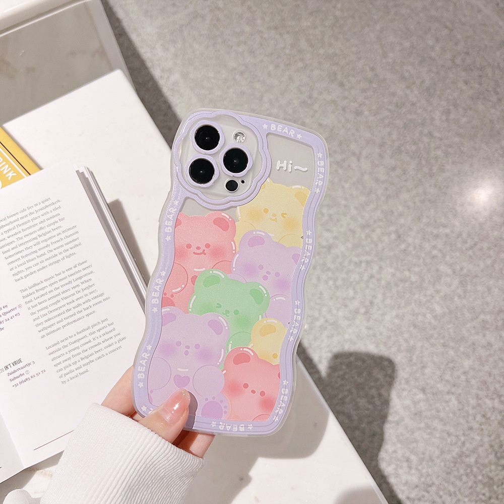 Ốp lưng iphone Ốp Điện Thoại In Hoạt Hình Kèm Dây Đeo Cho iPhone 7/7plus/8/8plus/x/xr/xs/11/12/13/pro/max/plus/promax RK CASE-III