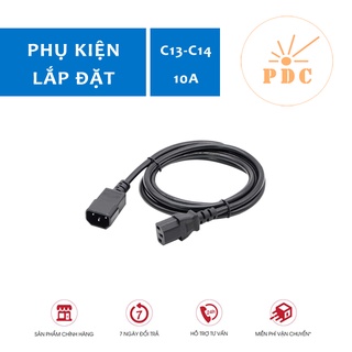 Dây nguồn ra UPS, PDU Chuẩn C13 C14 0.75mm x3 Dài 1,8 Mét (C13 to C14)