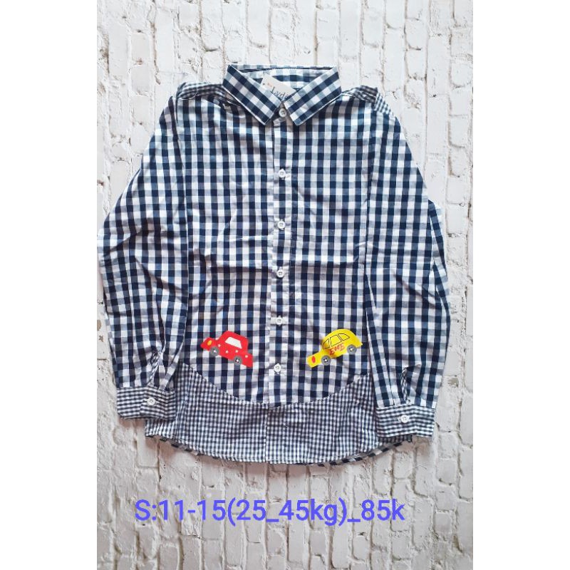 Áo sơ mi đại bé trai size đại