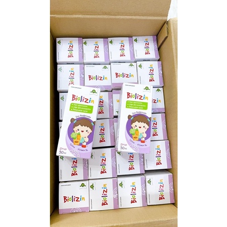 Kẽm Nước Hữu Cơ Biolizin Cho Bé Biếng Ăn Vị Đào Dễ Uống