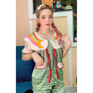 Pijama tiểu thư dáng mới hot hit [kèm video ảnh thật]
