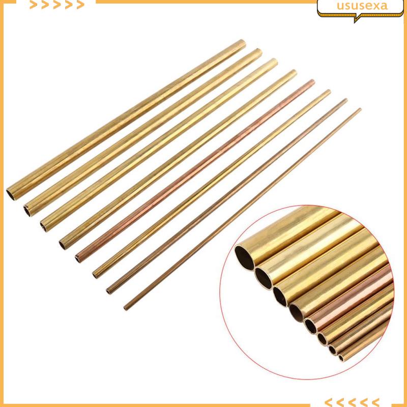 Ống Đồng Tròn Dài 500mm 1mm 6 / 8 / 10 / 12 / 14 / 16 / 18 / 20mm Chuyên Dụng