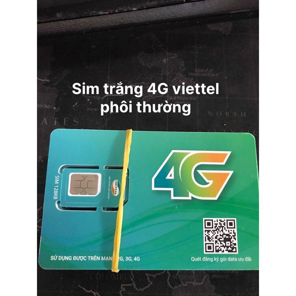 PHÔI SIM TRẮNG 4G VIETTEL ĐỔI SIM TẠI NHÀ DỂ DÀNG - PHÔI SIM NHƯ HÌNH