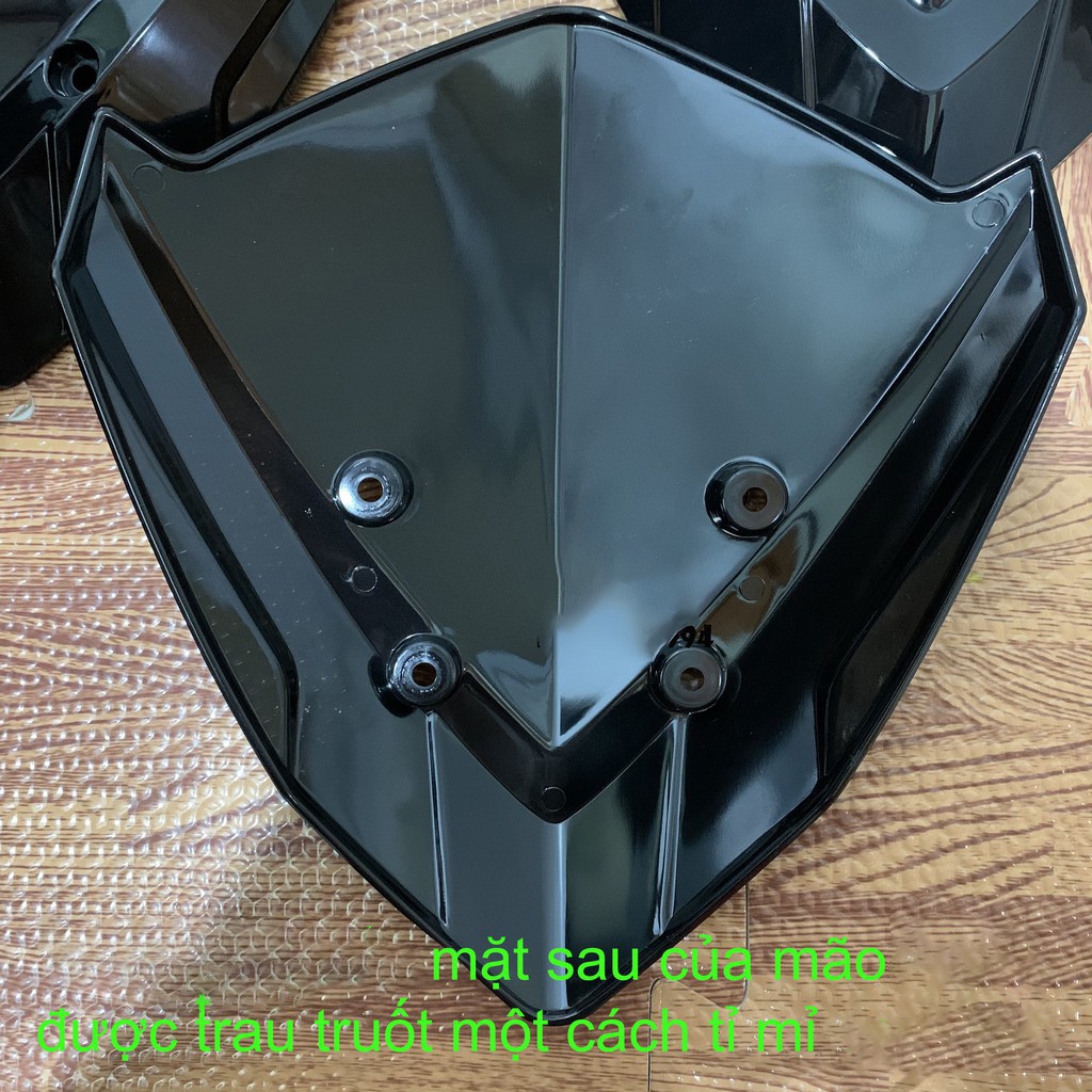 Mão chắn gió Winner X- màu đen- thiết kế đẹp mắt cho xế yêu