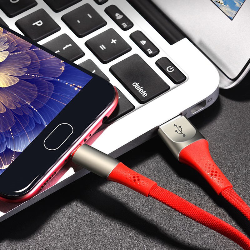 Cáp Sạc MICRO USB Borofone BU7 Dài 1.2M Dây Dù Cho Android - BH 12 Tháng 1 đổi 1 (MÀU SẮC NGẪU NHIÊN) - Hưng Long PC