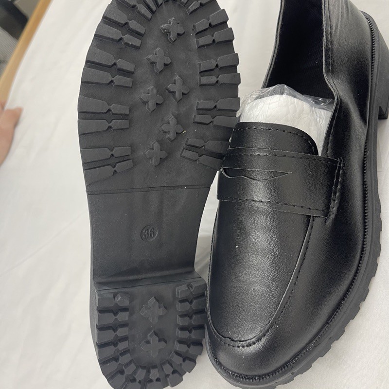 Giày Ulzzang Da Nữ Vintage Xinh Xắn G39 | BigBuy360 - bigbuy360.vn