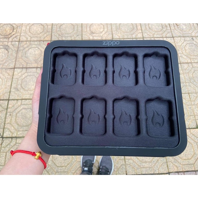 Zippo Collectors Case Chính Hãng Zippo - Khay Đựng Zippo 8 Chiếc Chính Hãng Zippo