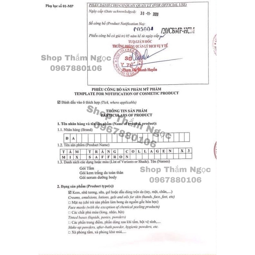 TẮM TRẮNG COLLAGEN X3 LUXURY MIX SAFFRON HỘP 3 GÓI CHÍNH HÃNG
