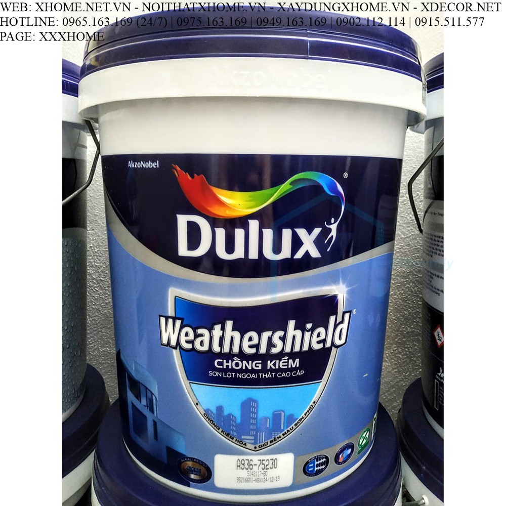 X HOME - Sơn DULUX Sơn Lót Ngoại Thất Dulux Weathershield Chống Kiềm💥NHẬN HÀNG TẠI NHÀ MÁY💥Giao hàng Toàn quốc