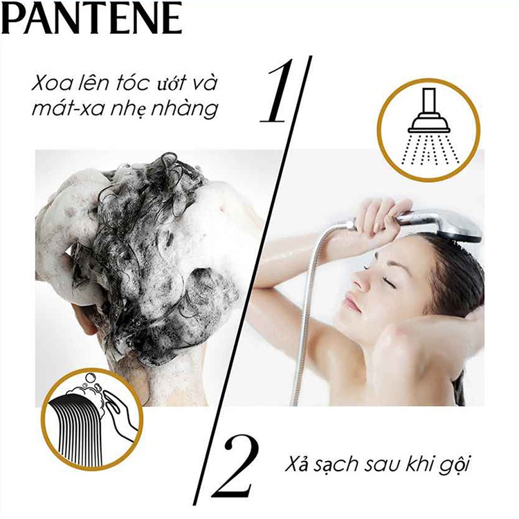 Dầu Gội PANTENE Dưỡng Tóc Mượt Mà Óng Ả Silky Smooth Care Shampoo