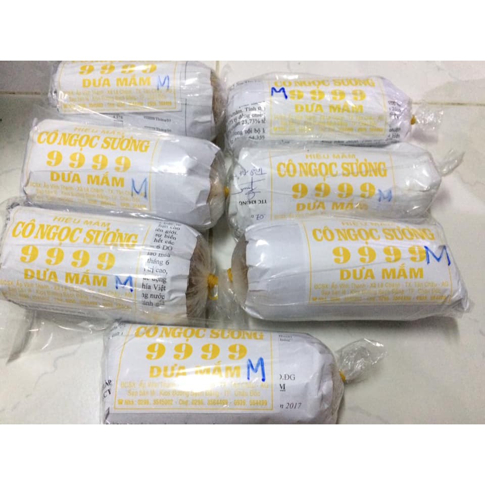 mắm dưa đu đủ sợi to Châu Đốc 500g | BigBuy360 - bigbuy360.vn