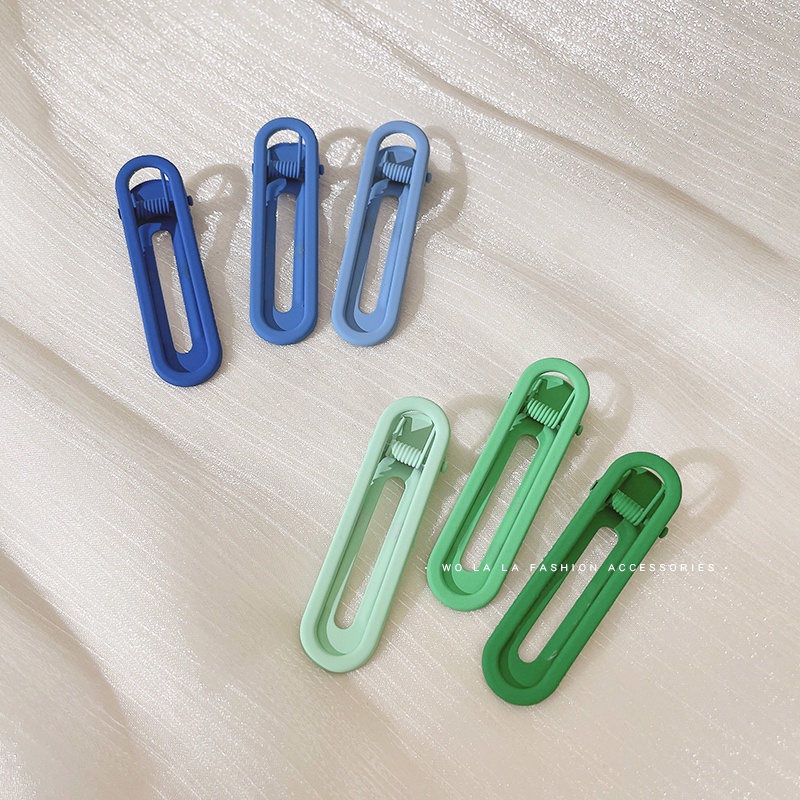 Set 3 Kẹp Tóc Thiết Kế Đơn Giản Đáng Yêu Cho Bé Gái