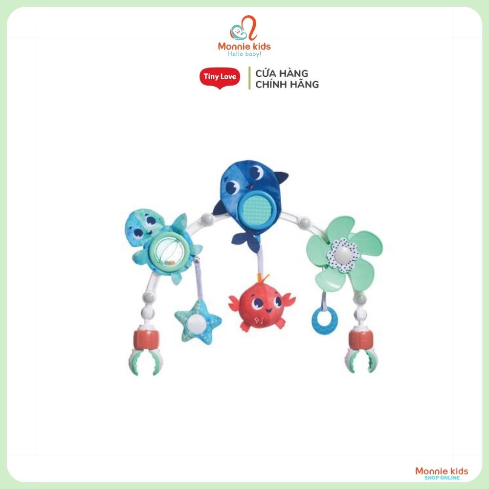 Đồ chơi treo xe đẩy Tiny Love TL Sunny Stroll Treasure The Ocean, lục lạc treo xe nôi cho bé