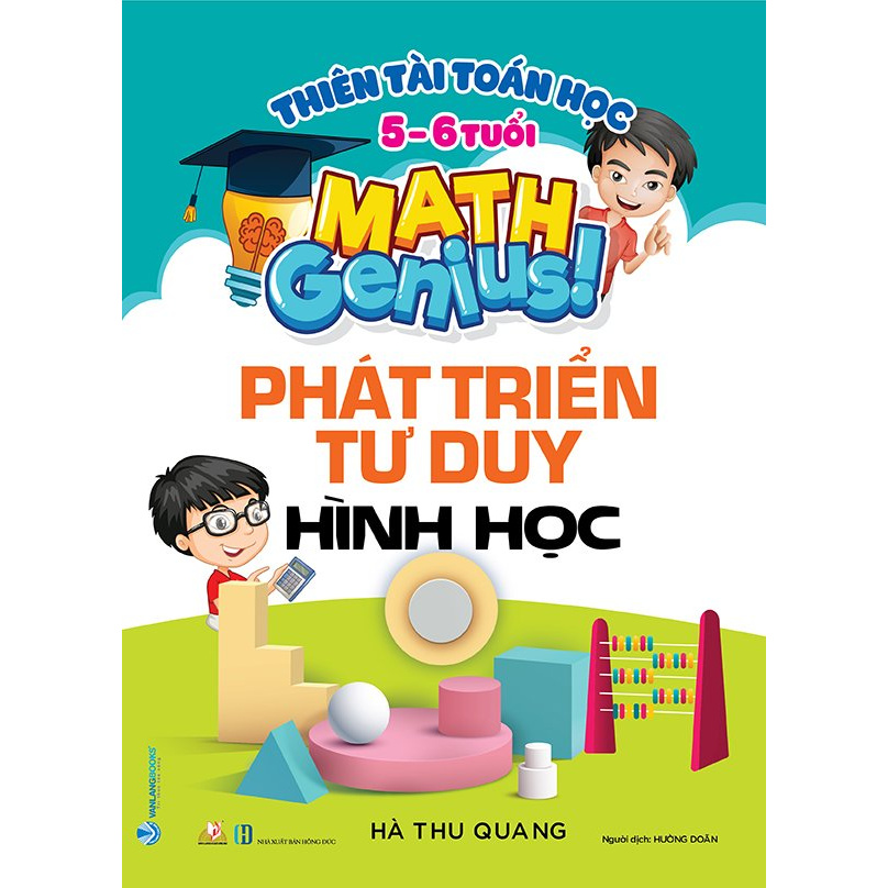 Sách - Thiên Tài Toán Học - Phát Triển Tư Duy Hình Học (5-6 Tuổi)