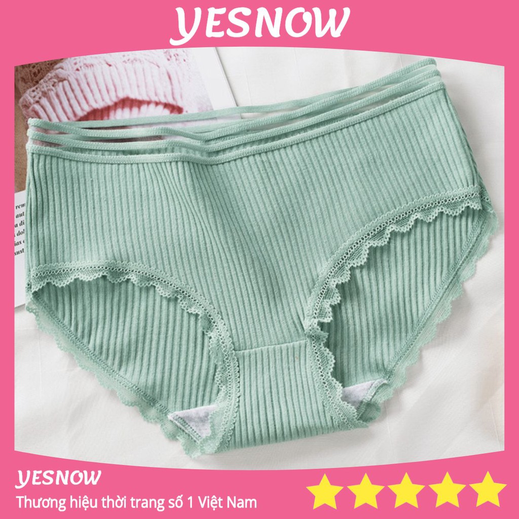 Quần lót nữ🍄[FREE SHIP]🍄Giảm 20k [QUAN LOT NU]Quần lót quần chíp nữ Cotton siêu đẹp QL02-Đồ lót nữ YESNOW
