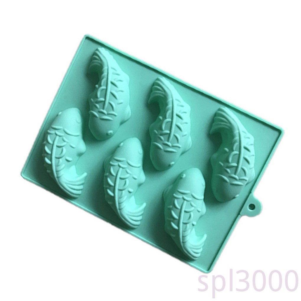 Khuôn Silicon Làm Bánh / Sô Cô La Hình Chú Cá