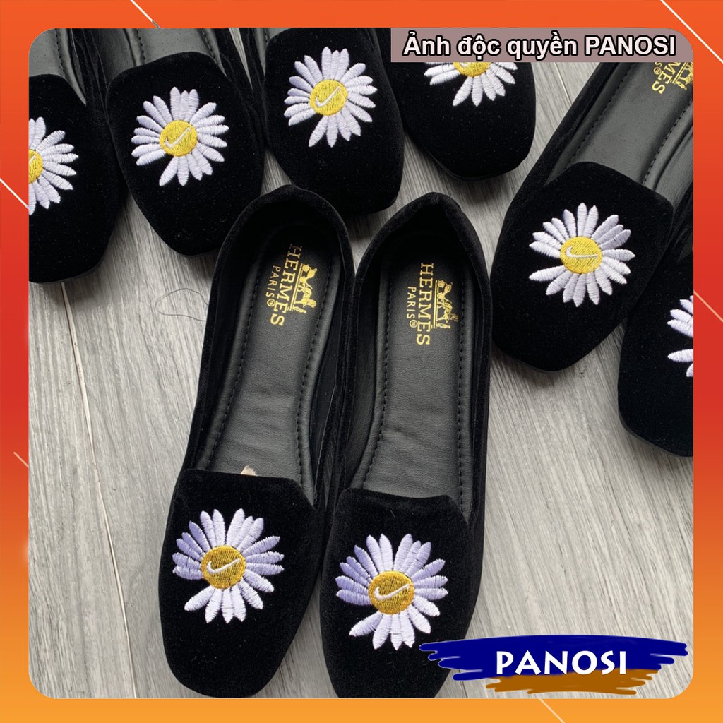 Giày nữ đế bệt hoa cúc hit hot 2020 | BigBuy360 - bigbuy360.vn