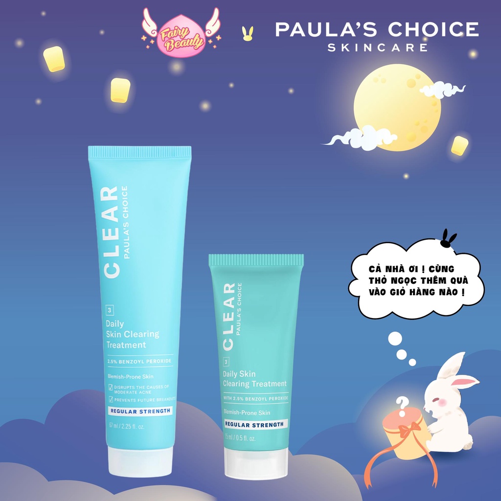 Kem Ngăn Ngừa Và Cải Thiện Mụn Nhẹ Daily Skin Clearing Treatment 2,5% Benzoyl Peroxide 67ml (Mã 6100)