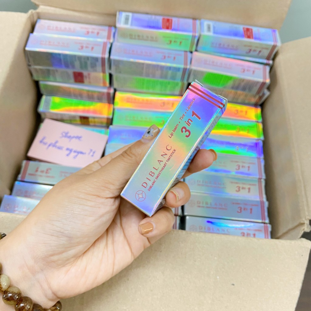 Son Dưỡng Đa Năng DIBLANC Sweetheart Tinstick 3in1 [LIPBALM + TINT+ LIPS TICK] | BigBuy360 - bigbuy360.vn