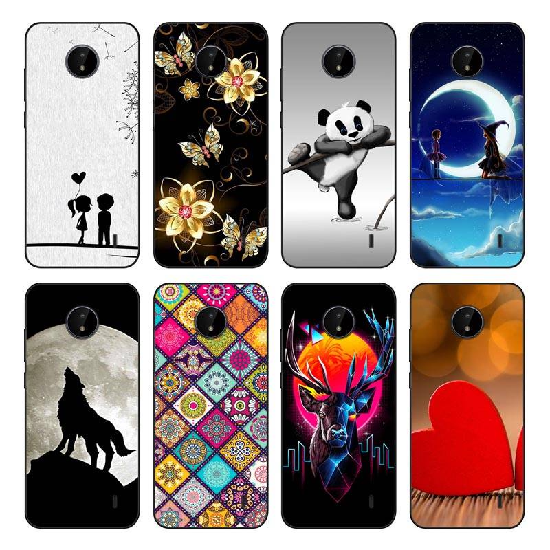 Ốp lưng Nokia C20 C01 Plus X10 X20 NokiaC20 Ốp lưng silicon TPU hoạt hình Vỏ mềm bảo vệ toàn diện Vỏ