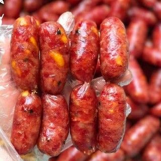 500gr- Lạp Xưởng Tươi Trứng Muối Nhà Làm