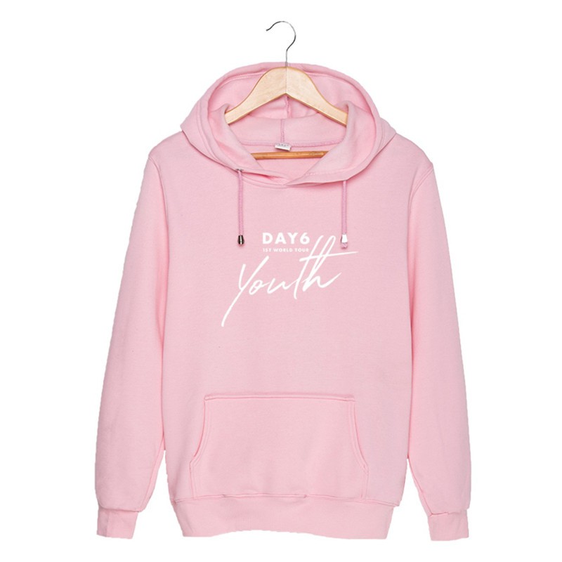 Áo Hoodie Unisex Pt837 Day6 1st World Tour Youth Hàn Quốc